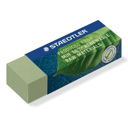 Gomme vert olive sans latex Staedtler