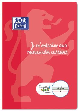 Cahier d'entraînement écriture cursive 21x29,7cm Oxford/Serpodile - Spécial DYS