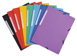 10 chemises à élastiques 24x32cm Exacompta