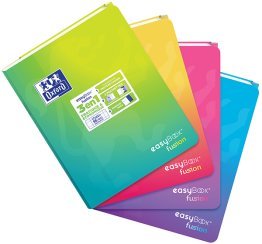 Cahier Oxford Easybook Fusion 17x22cm 96p seyes