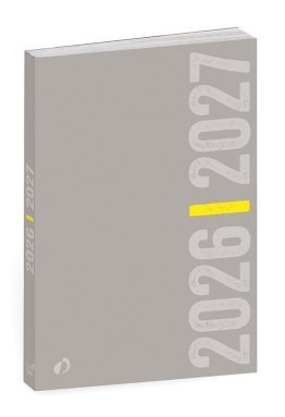 Agenda collège 2026-2027 Quo Vadis Welcome gris 12x17cm