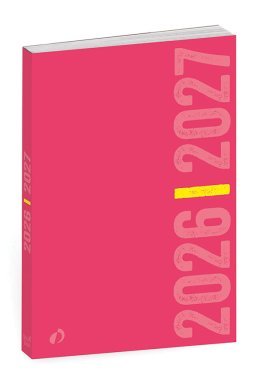 Agenda collège 2026-2027 Quo Vadis Welcome rose 12x17cm