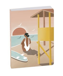Agenda journalier Les rideuses Sunset 12,5x17,5 cm