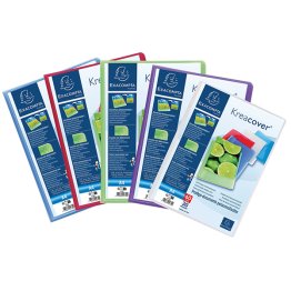Protège-documents Exacompta Kreacover® 30 volets/60 vues couleurs assorties