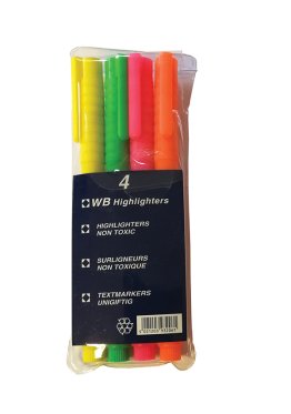 4 surligneurs WB slim