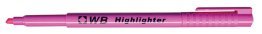 Le surligneur WB slim rose