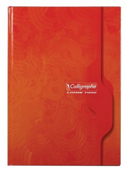 Cahier 21x29,7cm 192p seyes Calligraphe