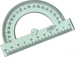 Rapporteur cristal ø 10cm Faibo